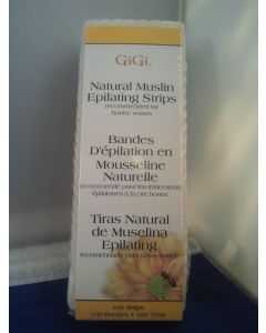 GIGI - Natural Musln Epilating strips Medium